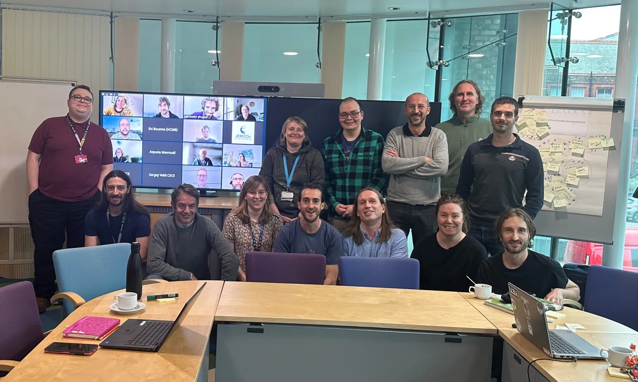 SCRUM Team - Meeting in NOC Liverpool